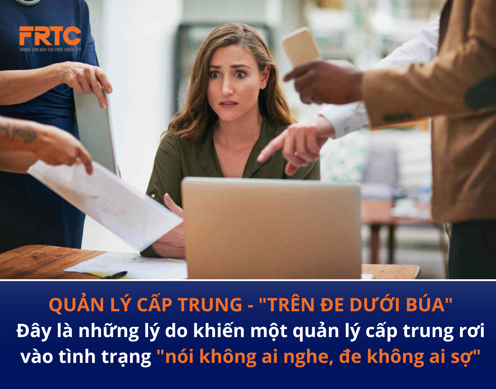 Quản lý cấp trung không biết cách giao việc